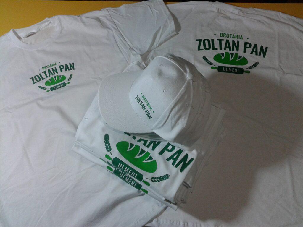Textile personalizate pentru Brutăria Zoltan Pan