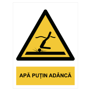 Sticker Apă puțin adâncă