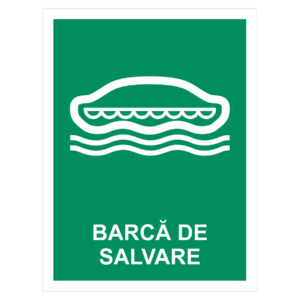Sticker Barcă de salvare