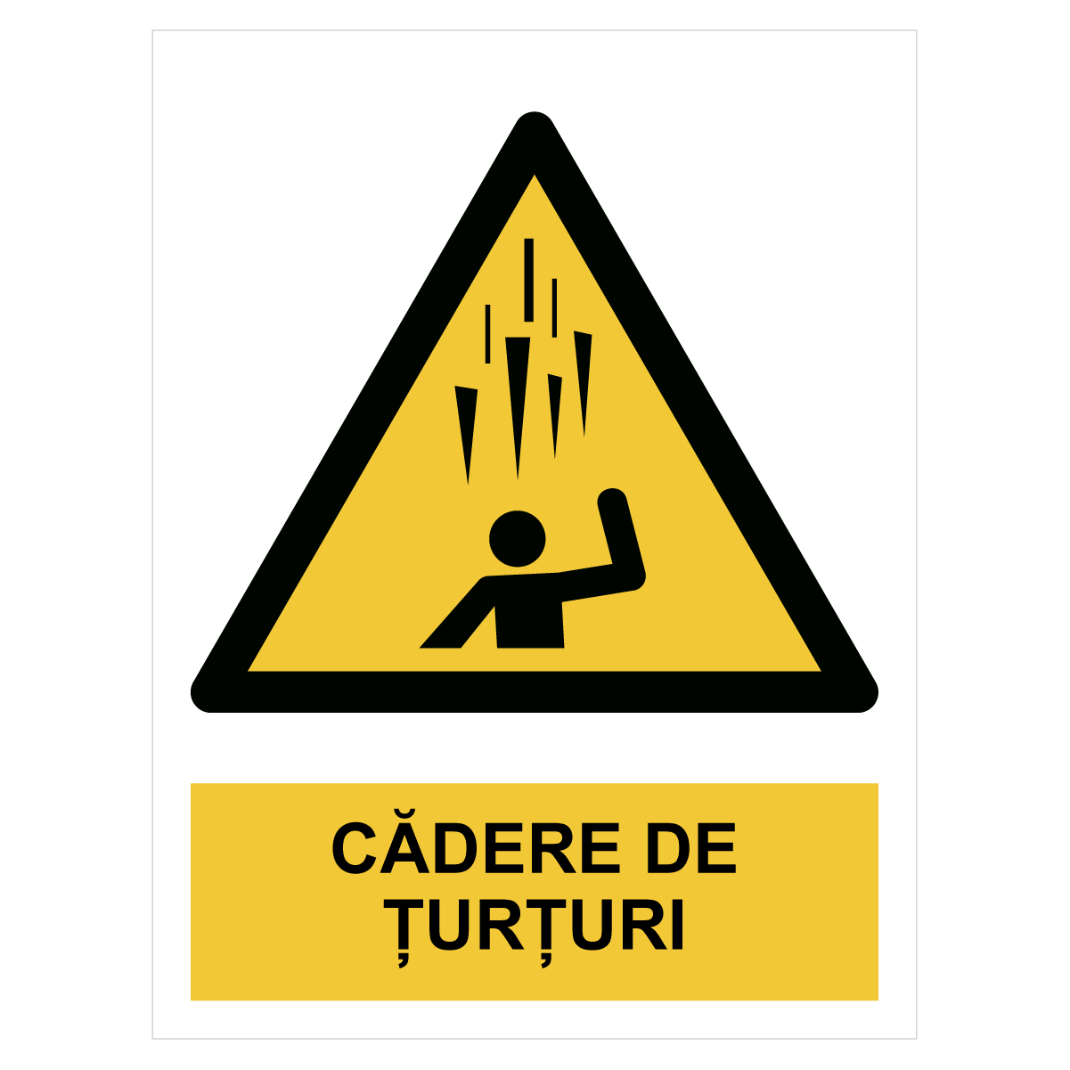 Sticker Cădere de țurțuri
