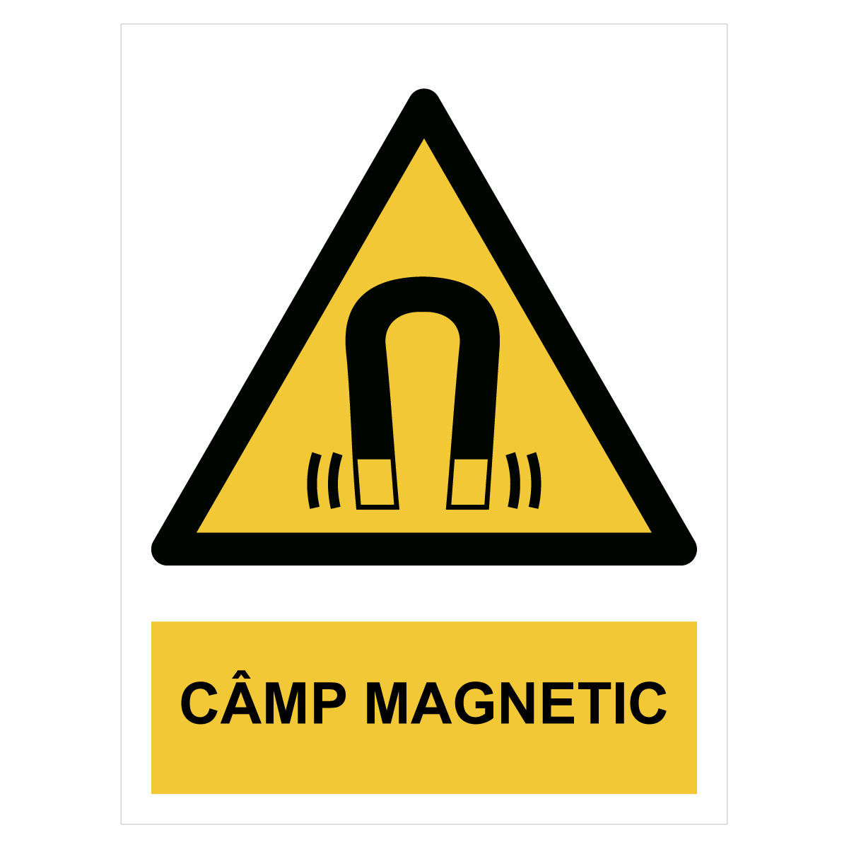 Sticker Câmp magnetic