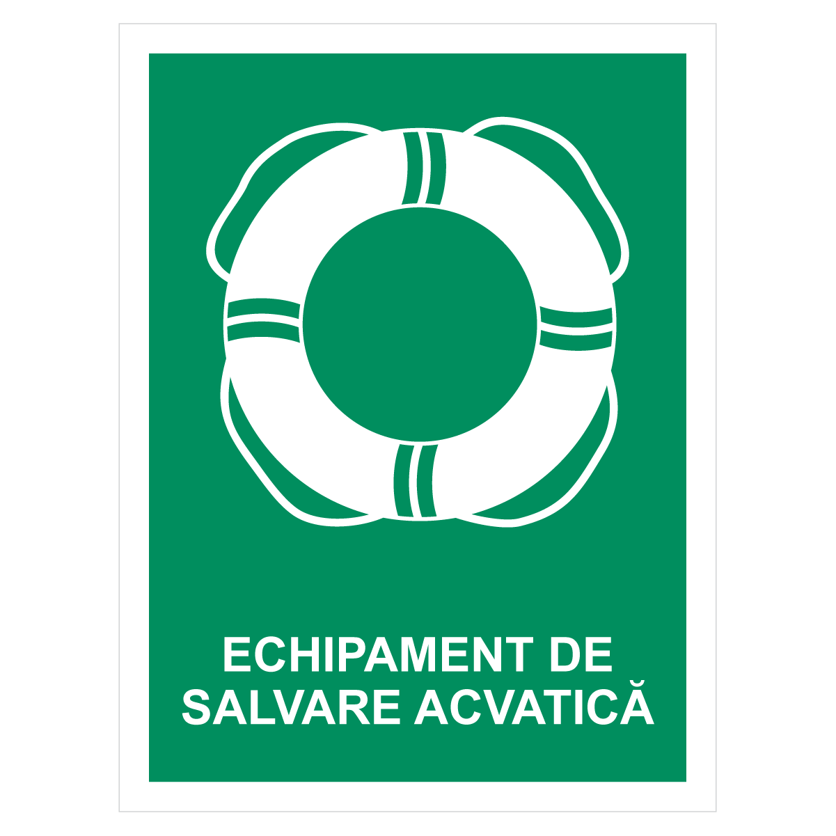 Sticker Echipament de salvare acvatică