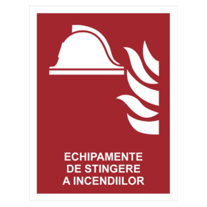 Sticker Echipamente de stingere a incendiilor