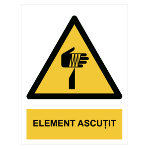 Sticker Element ascuțit