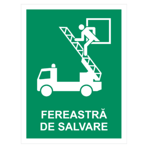 Sticker Fereastră de salvare