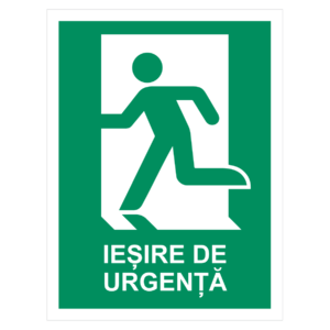 Stickere de evacuare și prim ajutor