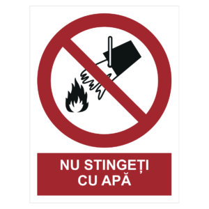 Sticker Nu stingeți cu apă