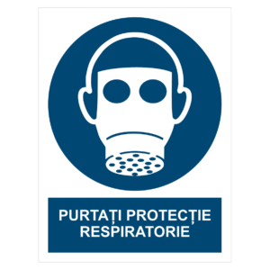 Sticker Purtați protecție respiratorie