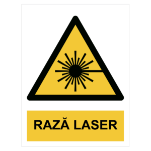 Sticker Rază laser