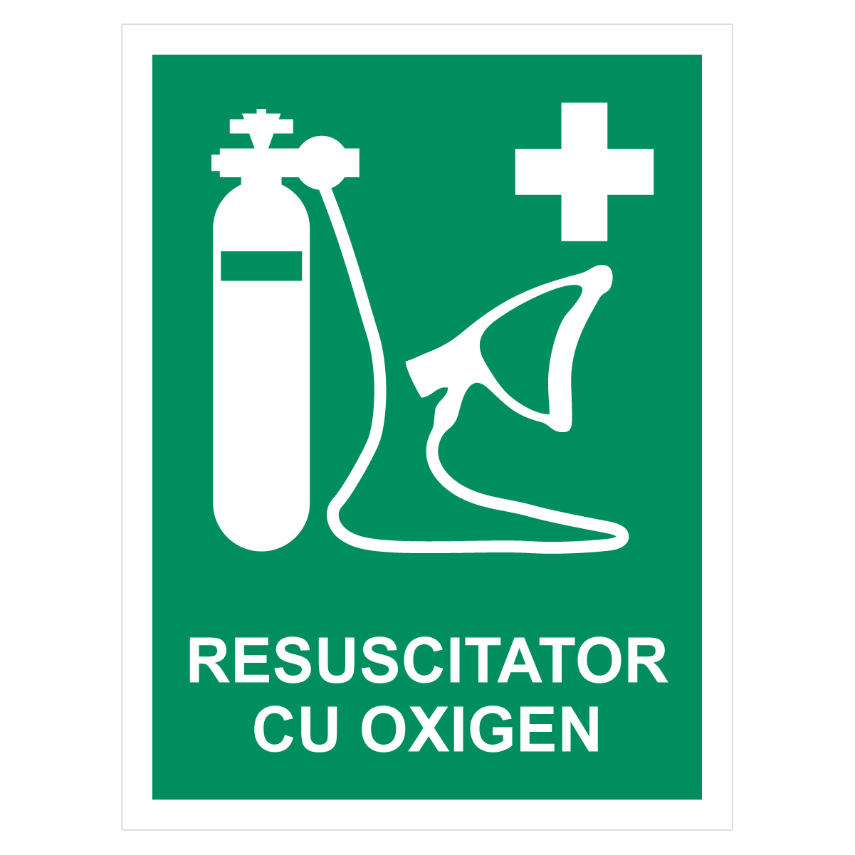 Sticker Resuscitator cu oxigen