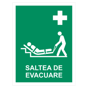 Sticker Saltea de evacuare