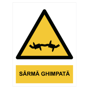 Sticker Sârmă ghimpată