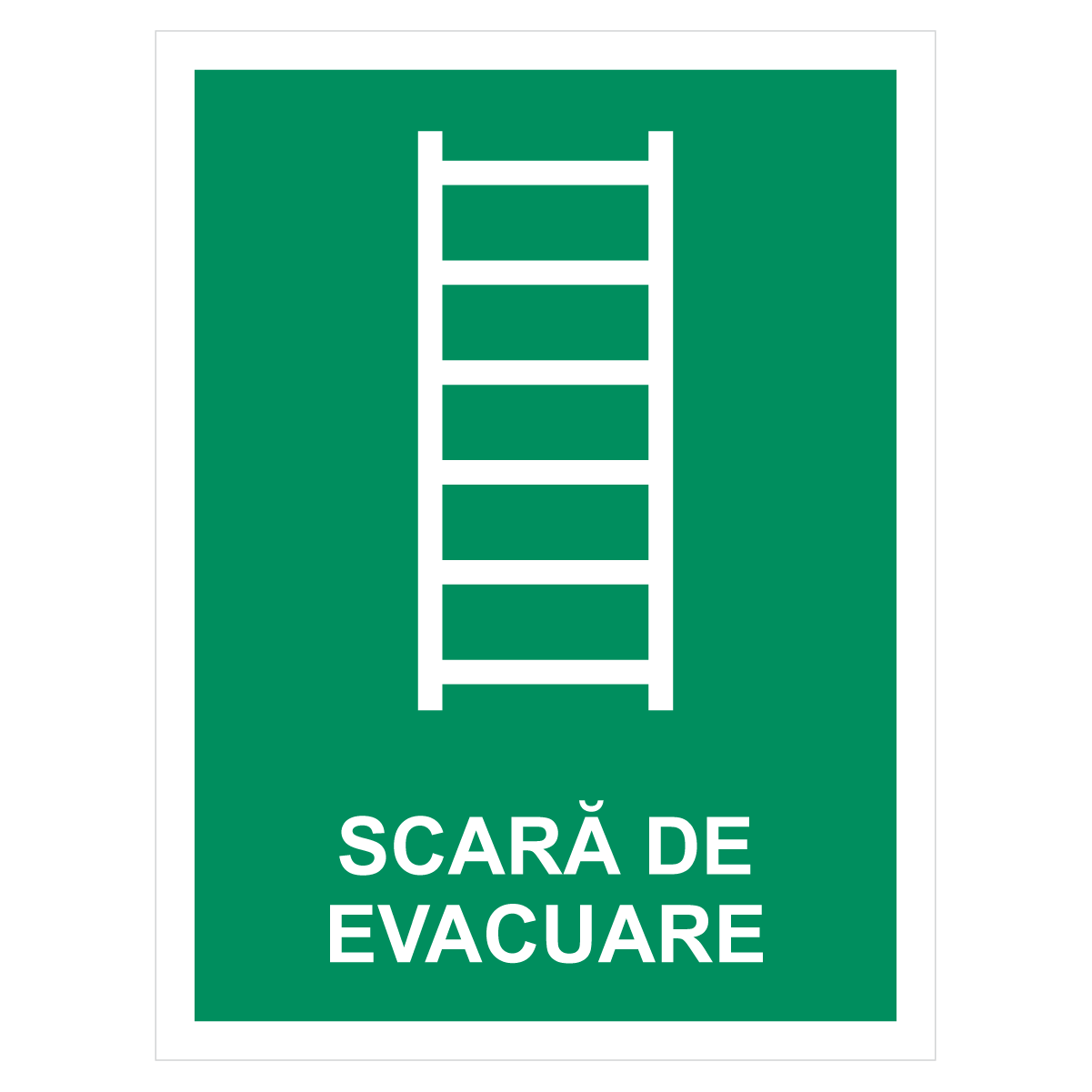 Sticker Scară de evacuare