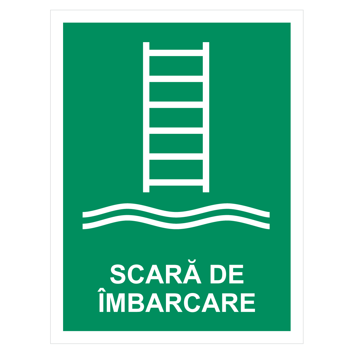 Sticker Scară de îmbarcare