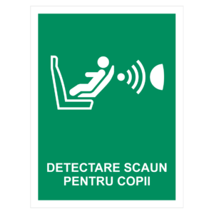 Sticker Sistem de detectare a scaunului pentru copii