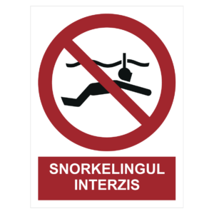 Sticker Snorkelingul interzis