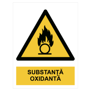 Sticker Substanță oxidantă