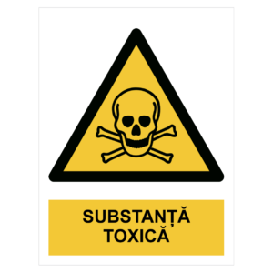 Sticker Substanță toxică