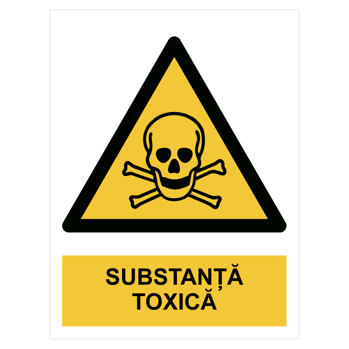 Sticker Substanță toxică