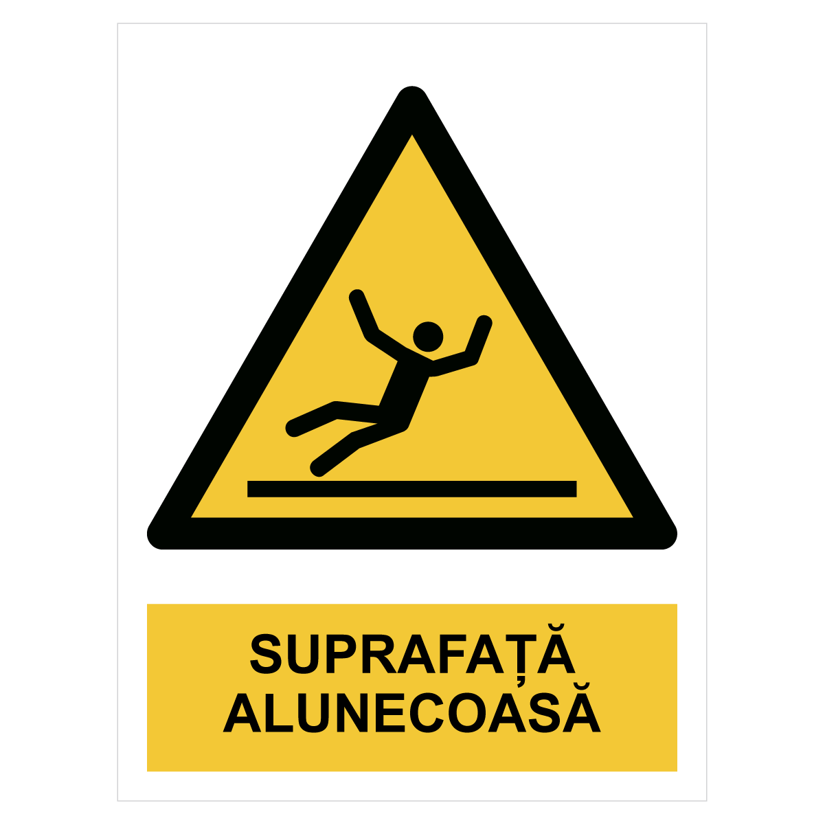 Sticker Suprafață alunecoasă