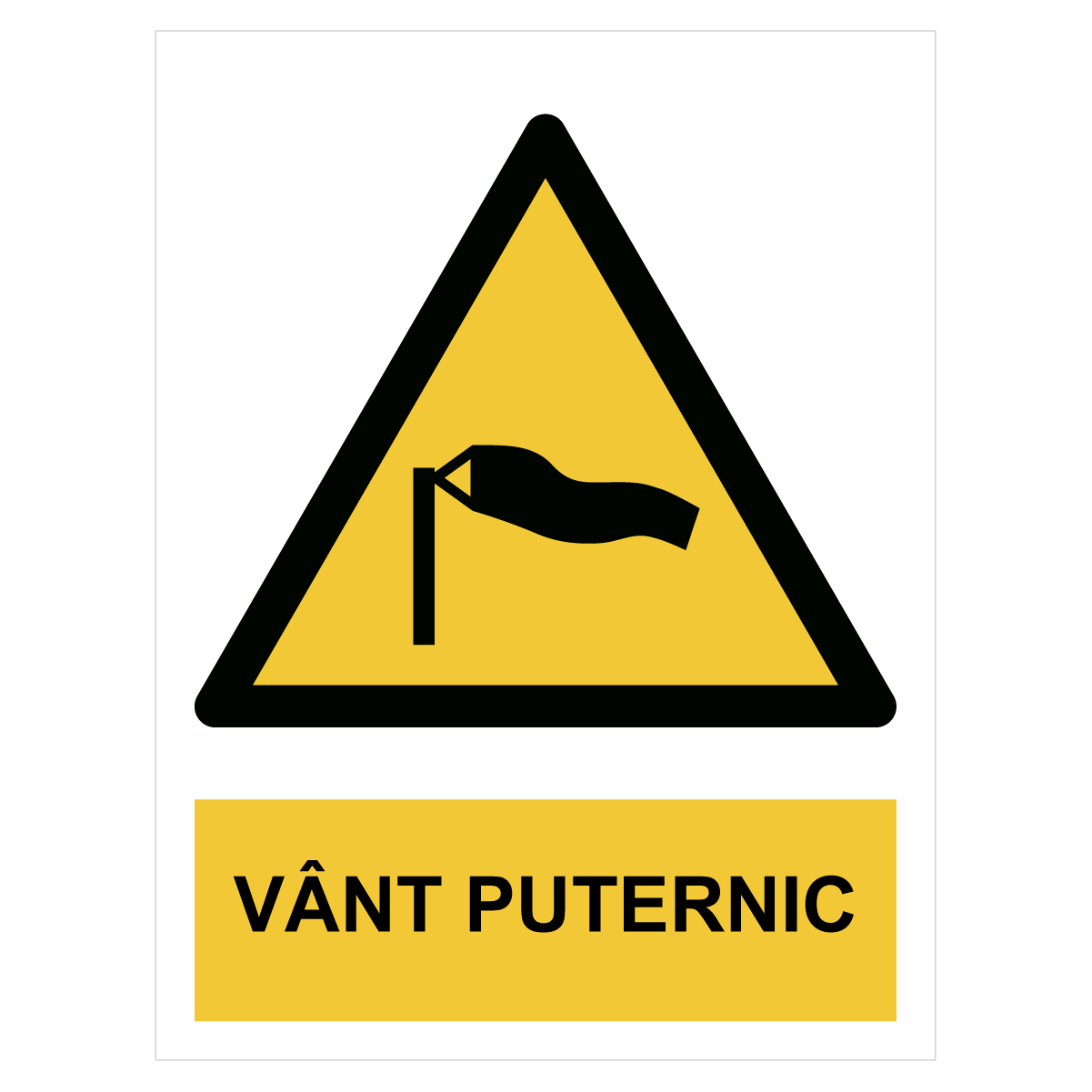 Sticker Vânt puternic