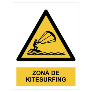 Sticker Zonă de kitesurfing