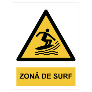 Sticker Zonă de surf