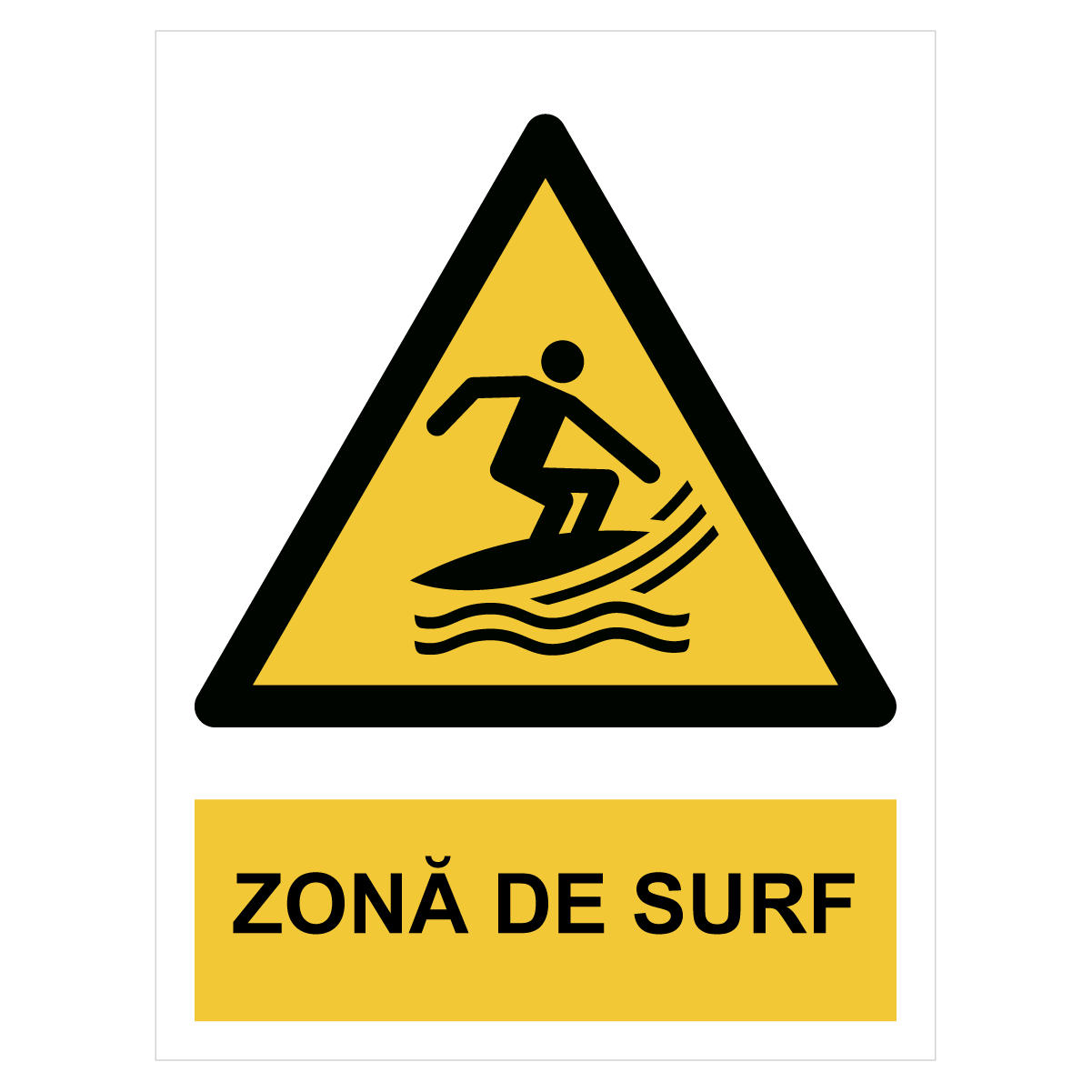 Sticker Zonă de surf